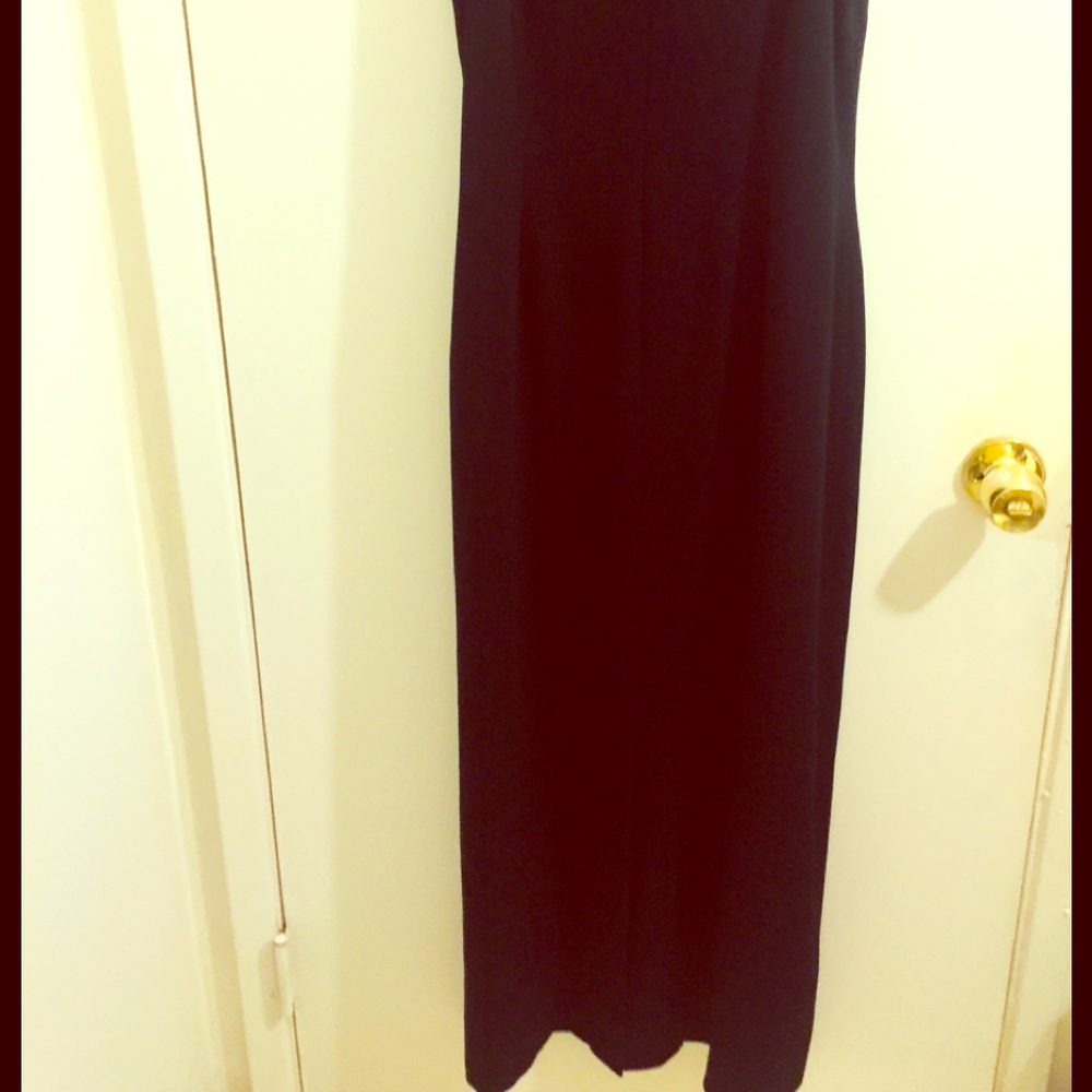 Calvin Klein F/L Black Gown